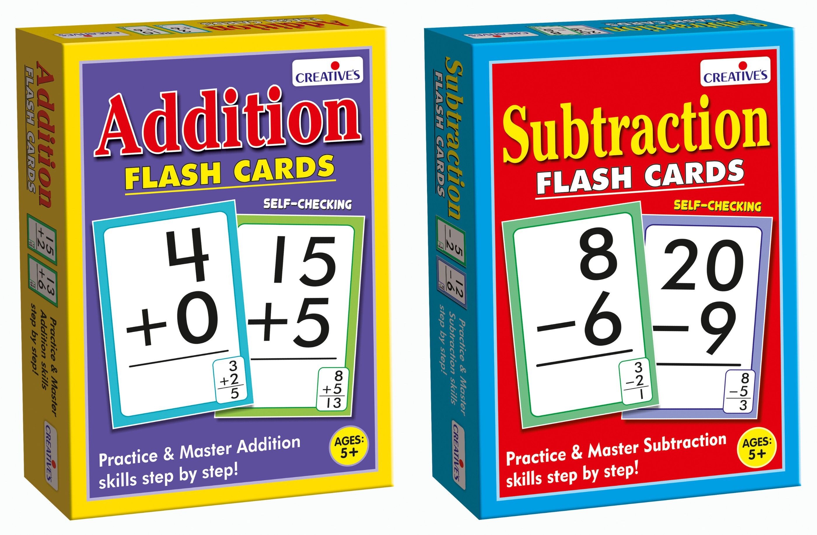 creative's Math's Flash Cards - Addition & Subtraction-picture-23