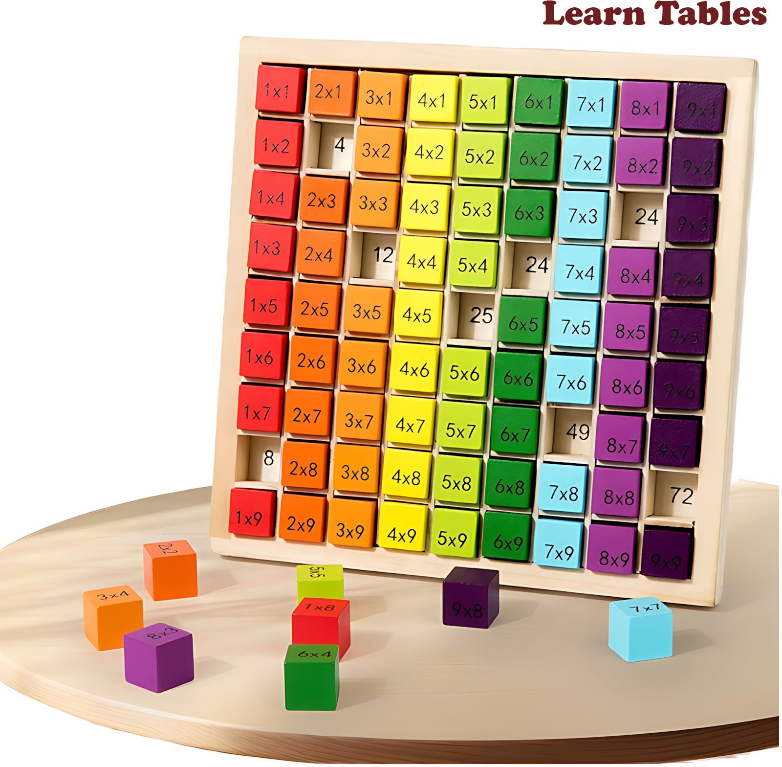 johnnie boy Wooden Multiplication Table Learning Board for Kids Math Toy-picture-28