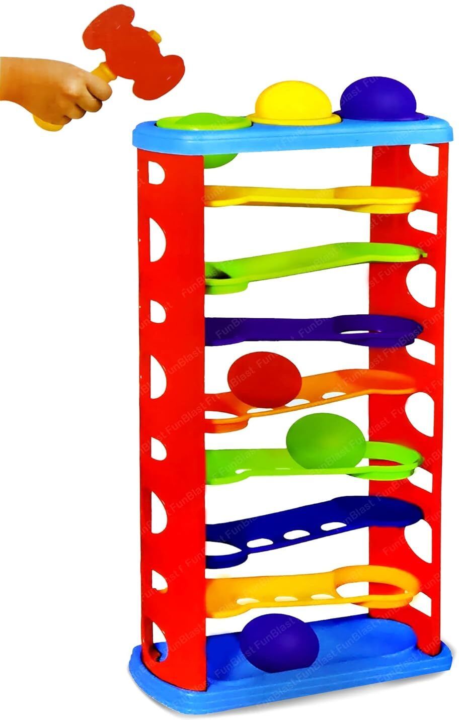 funblast Hammer Balls Toy for Baby – Knock Pounding Ball, Hammering & Pounding Toys, Hamm-picture-13