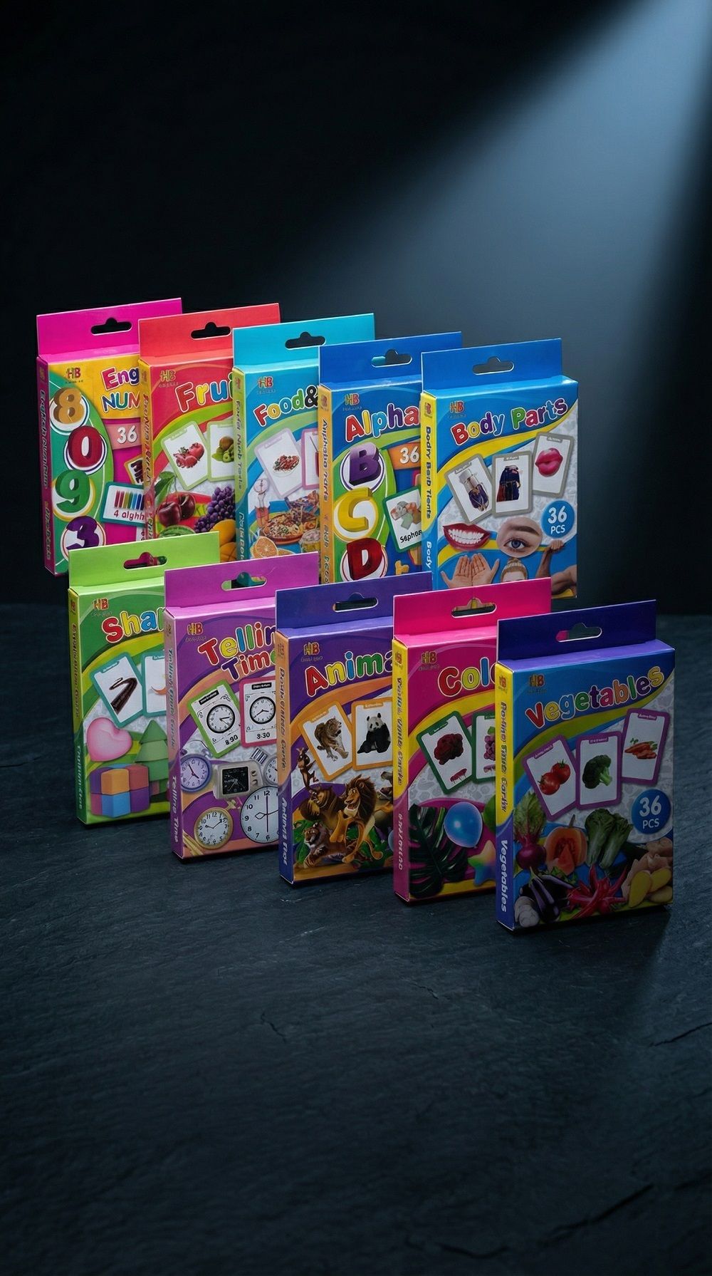 satsangdiam Kids Educational Flash Cards (36 Cards) – Early Learning Picture Cards-picture-20