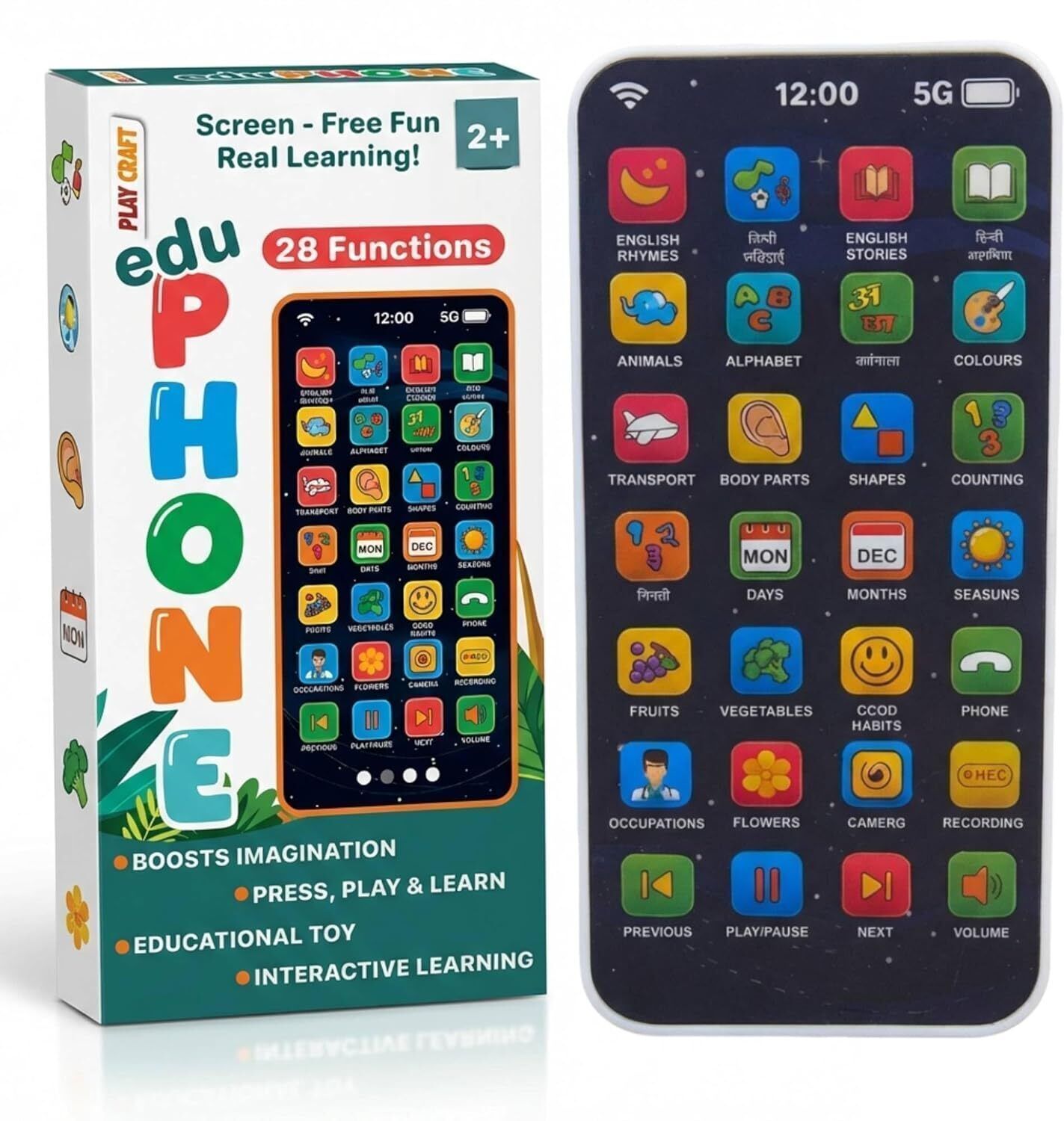 Deluxe Kids Educational Mobile Toy with Sound Light & Activity Play-image-17