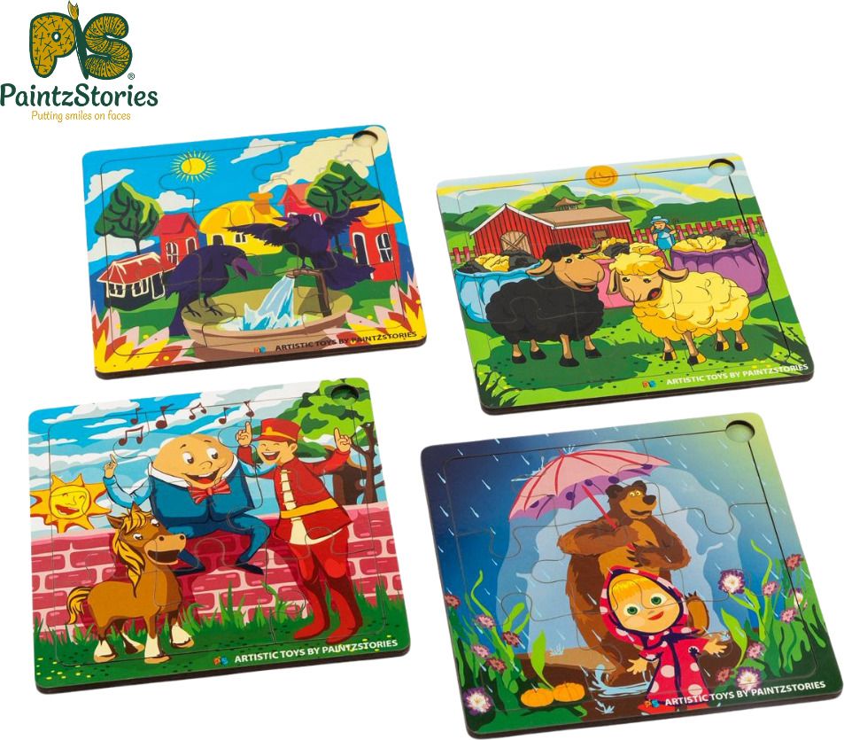 Rhymes & Stories Artistic Wooden Toy-image-49