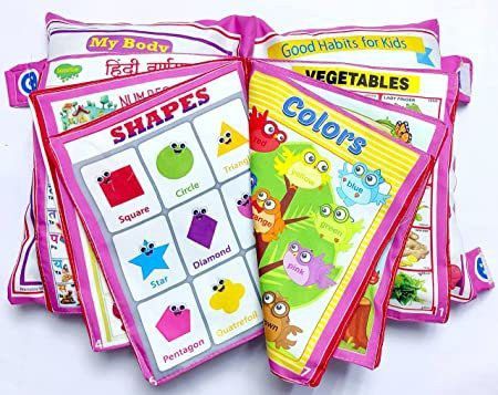 learning baby pillow cushion soft book toy-image-19
