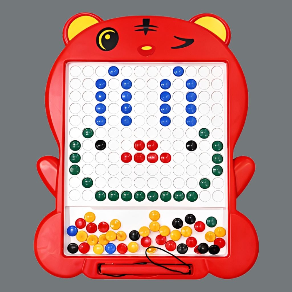 kidsdreams Creative Educational Activity Board With Peg Placement Tasks-picture-19