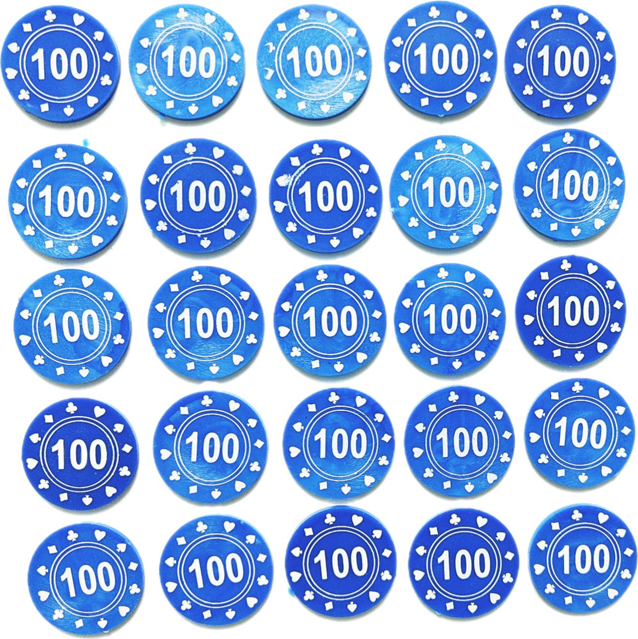 100 Rs Plastic Currency Token Coins Counters Chips Poker Playing Denomination-image-32