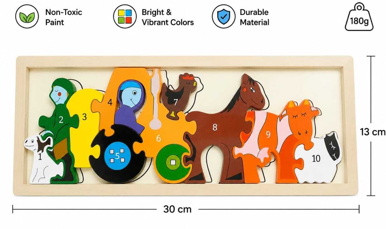 cloudlinkventures animal farm and numbers with cardboard for 2+ years kid-picture-43