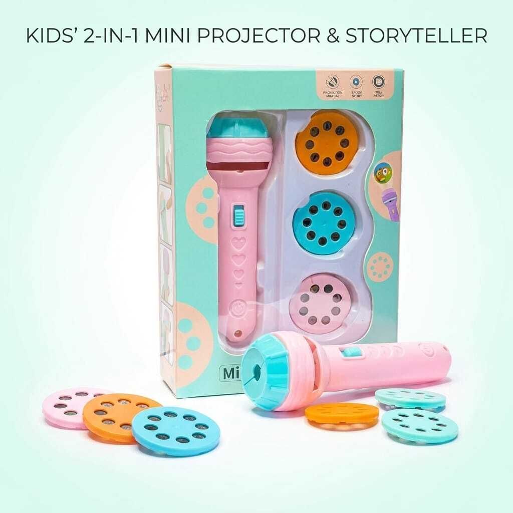 rr enterprise 10 LED Projection Torch for Kids Learning Toy with Animal, Vehicle and Cartoon-picture-16