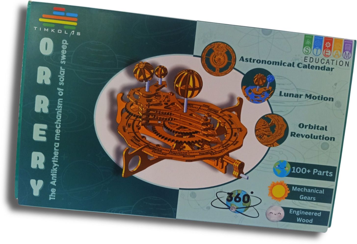 timkolas Diy Science kit box for Orbital Motion of Earth, Moon & Sun With Easy Manual_05-picture-23