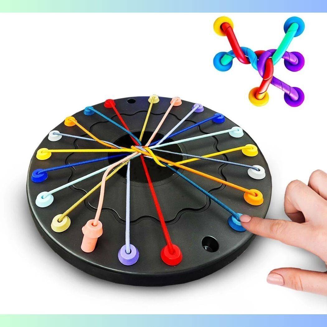 arkonnect Rope Untangling Puzzle Game Twisted Rope Brain Teaser for Kids & Adults-110-picture-14