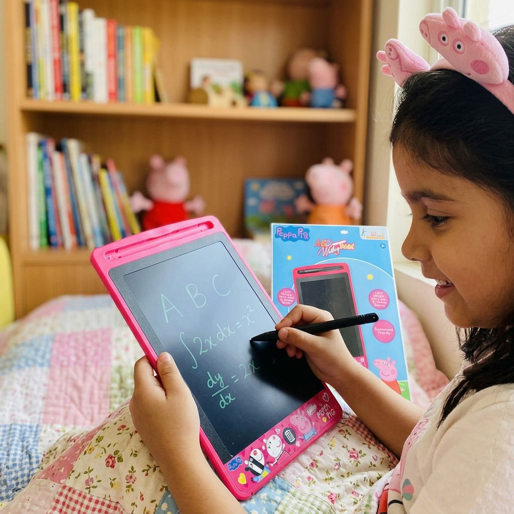 kriiddaank Peppa Pig Learn & Create LCD Writing Slate-picture-21