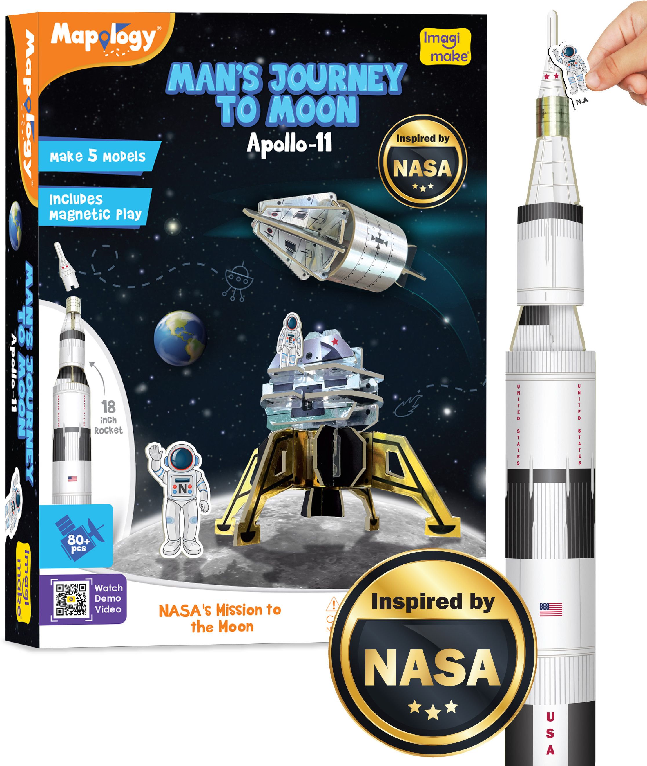 imagimake Man's Journey To Moon | Mission Apollo 11-picture-12