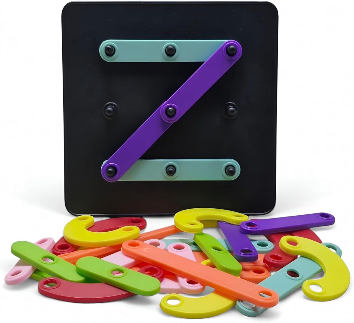 Alpha Numeric Puzzle Toy for Kids - Educational Fun Toy with Letters & Numbers,