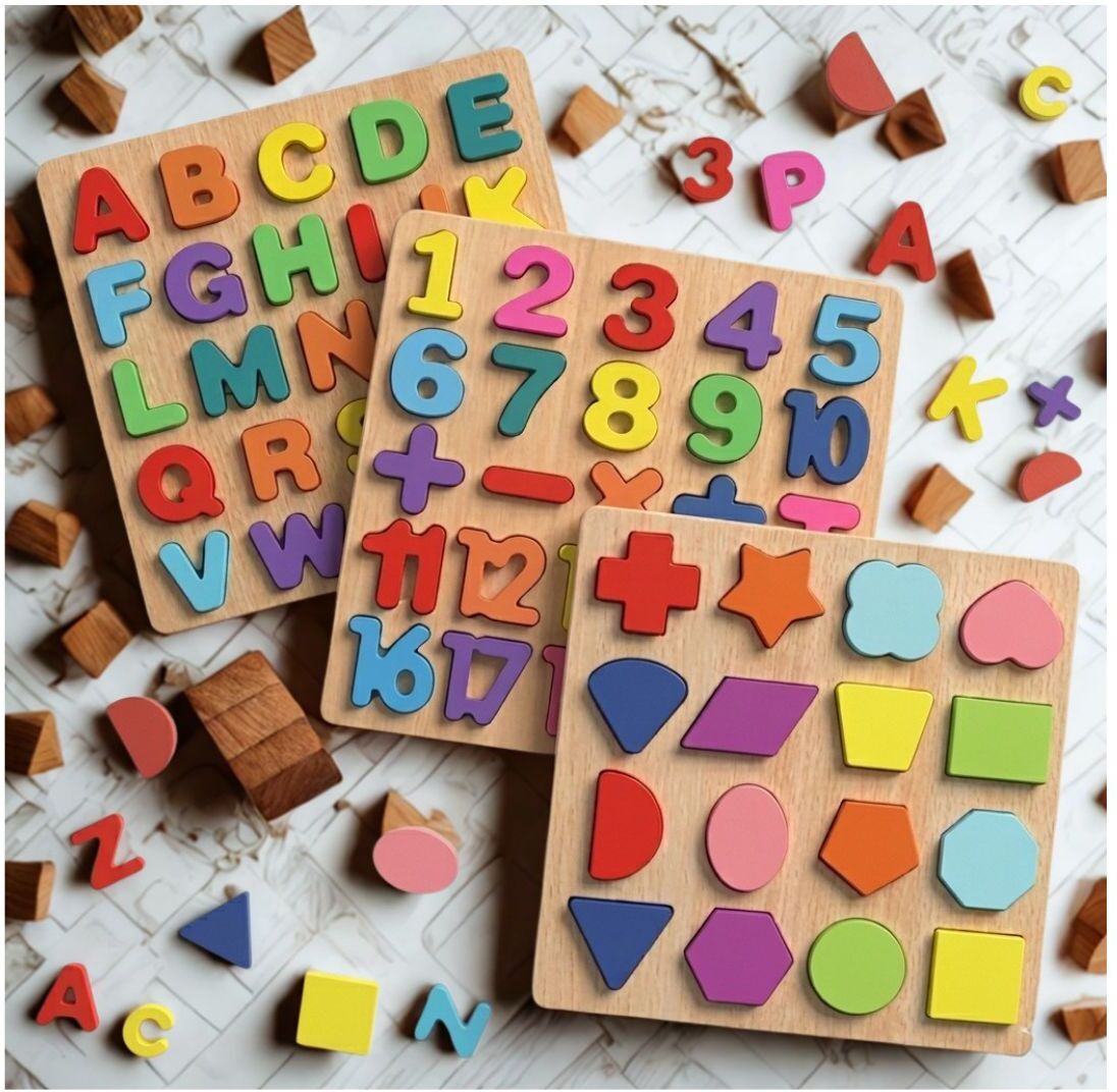 beauty bright Montessori Educational Wooden Puzzle Board for Toddlers and Preschool B1T705-picture-39