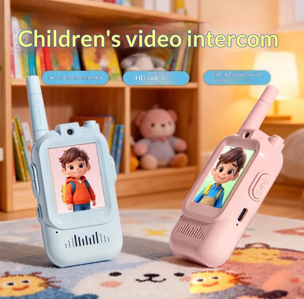 toy gurukul Video Walky-Talky With Interactive Features Gift - Boy Girl - Learning-picture-28
