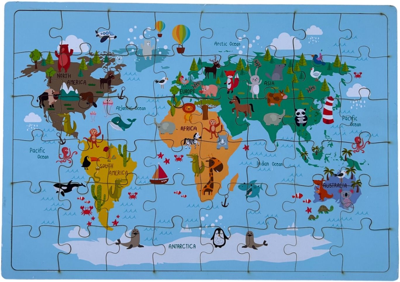 World map jigsaw-image-39