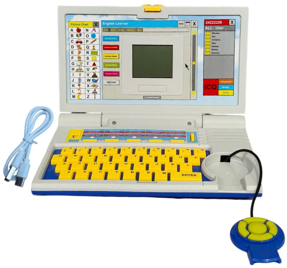 Premium English Learner Laptop for Kids