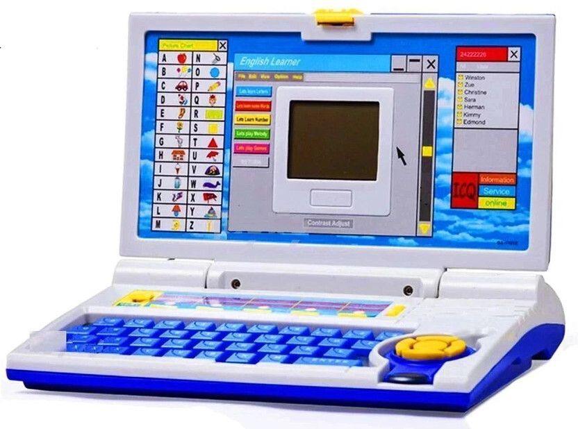 Kids Educational Learning Laptop Computer Toy with LCD Screen and Keyboard-image-37