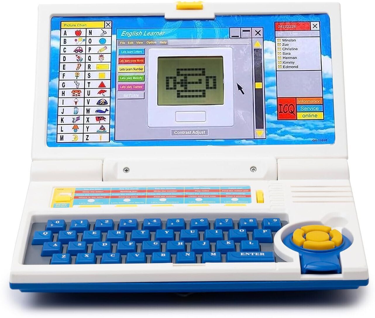 jr club Laptop Notebook Toy with 20 Fun Activity Learning Modes to Learn-picture-14