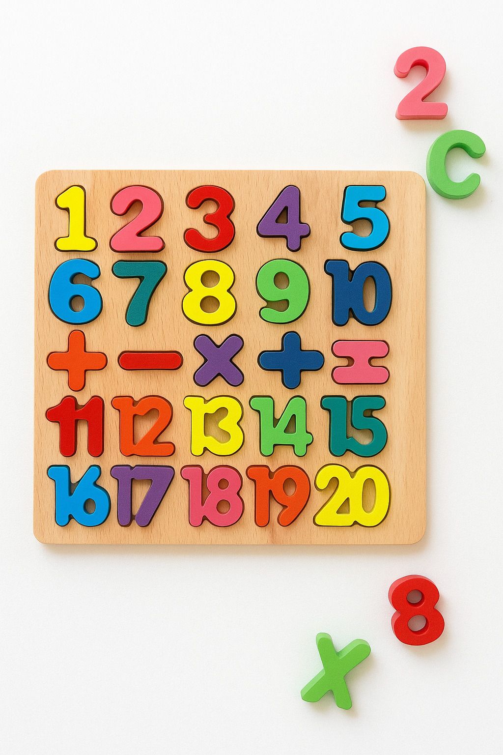 Educational Learning Wooden Shape Toys Board for Kids or Preschool Boys & Girls-image-1