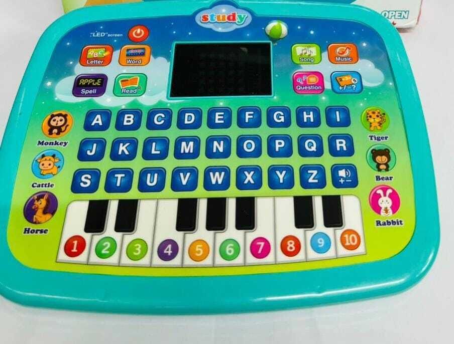 toy mart 1. Educational Learning Kids Laptop Computer Plus Piano with led Screen Music-picture-21