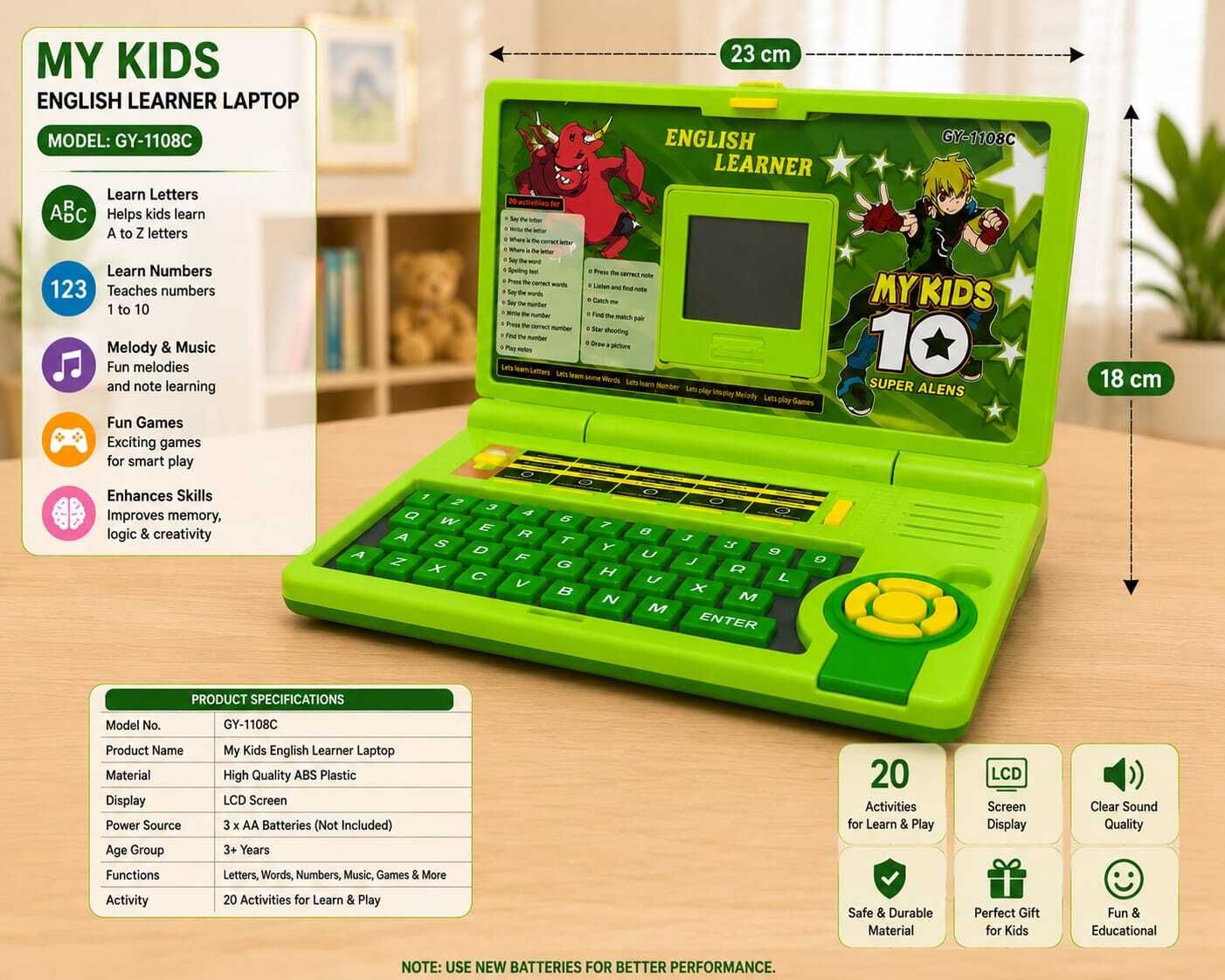 tiny tales Including Mouse Control,(IND*08573) Sound, Display Toy-picture-29