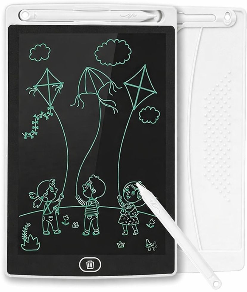 8.5″ LCD Writing Tablet for Baby – Reusable Magic Slate for Kids 2–5 Years