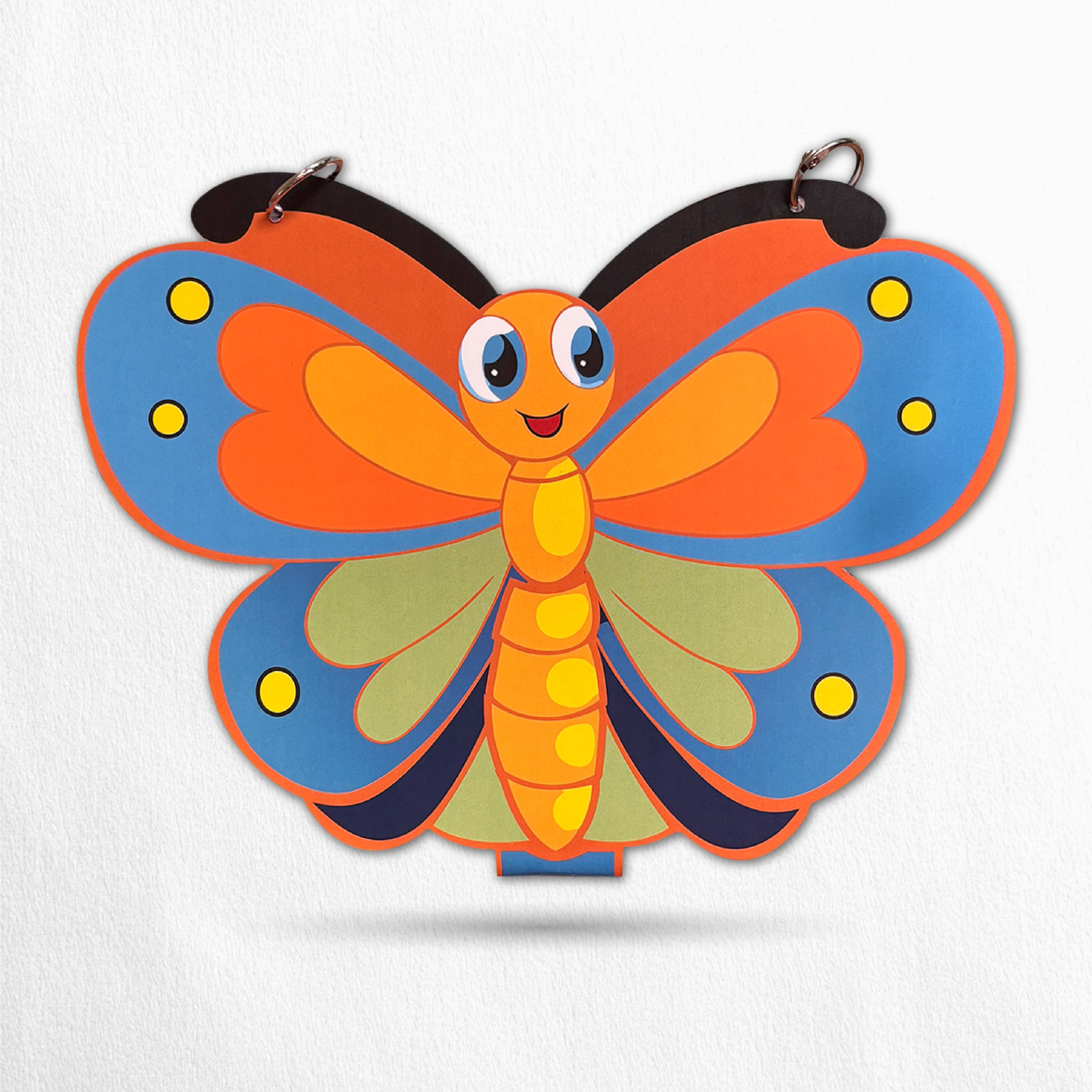 todfod Butterfly Shape Learning Book for Kids | Early Learning Toy | 8 Inch-picture-34