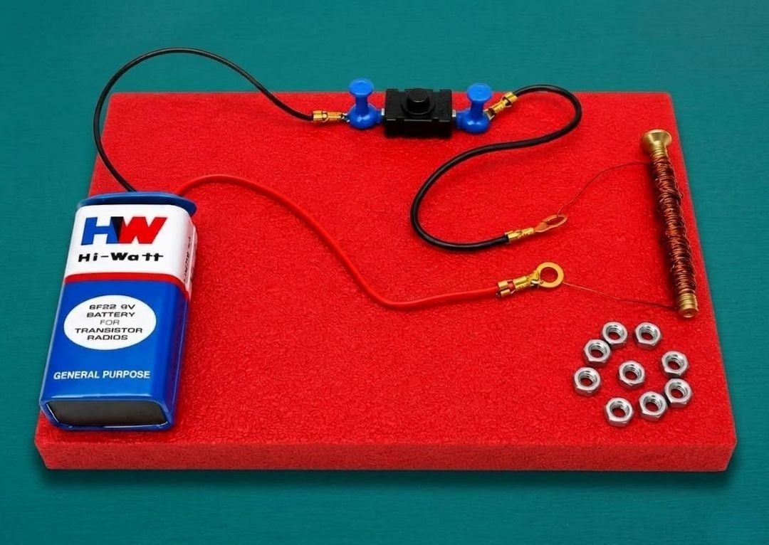 erhindia DIY Electromagnet STEM Activity Science Project Working Model for Students-picture-40
