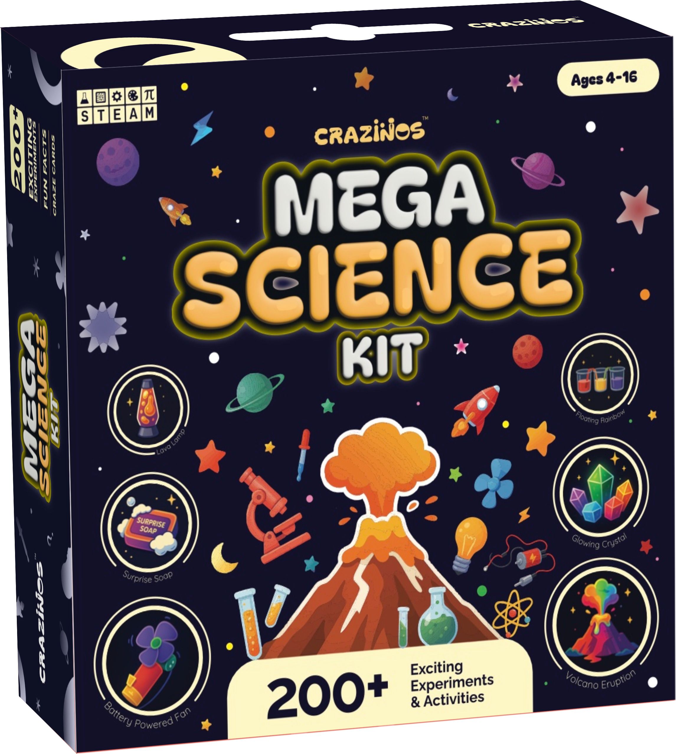 Mega Science Kit | For 3 to 4 Learners | Ages 4 to 16 Yr | 200+ Experiments-image-10