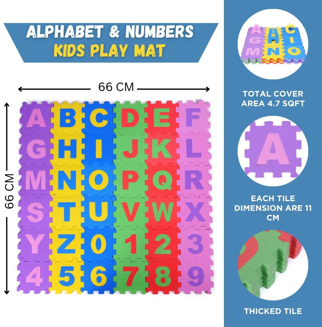 r singh enterprises A-Z Alphabet Puzzle Foam Mat image 1