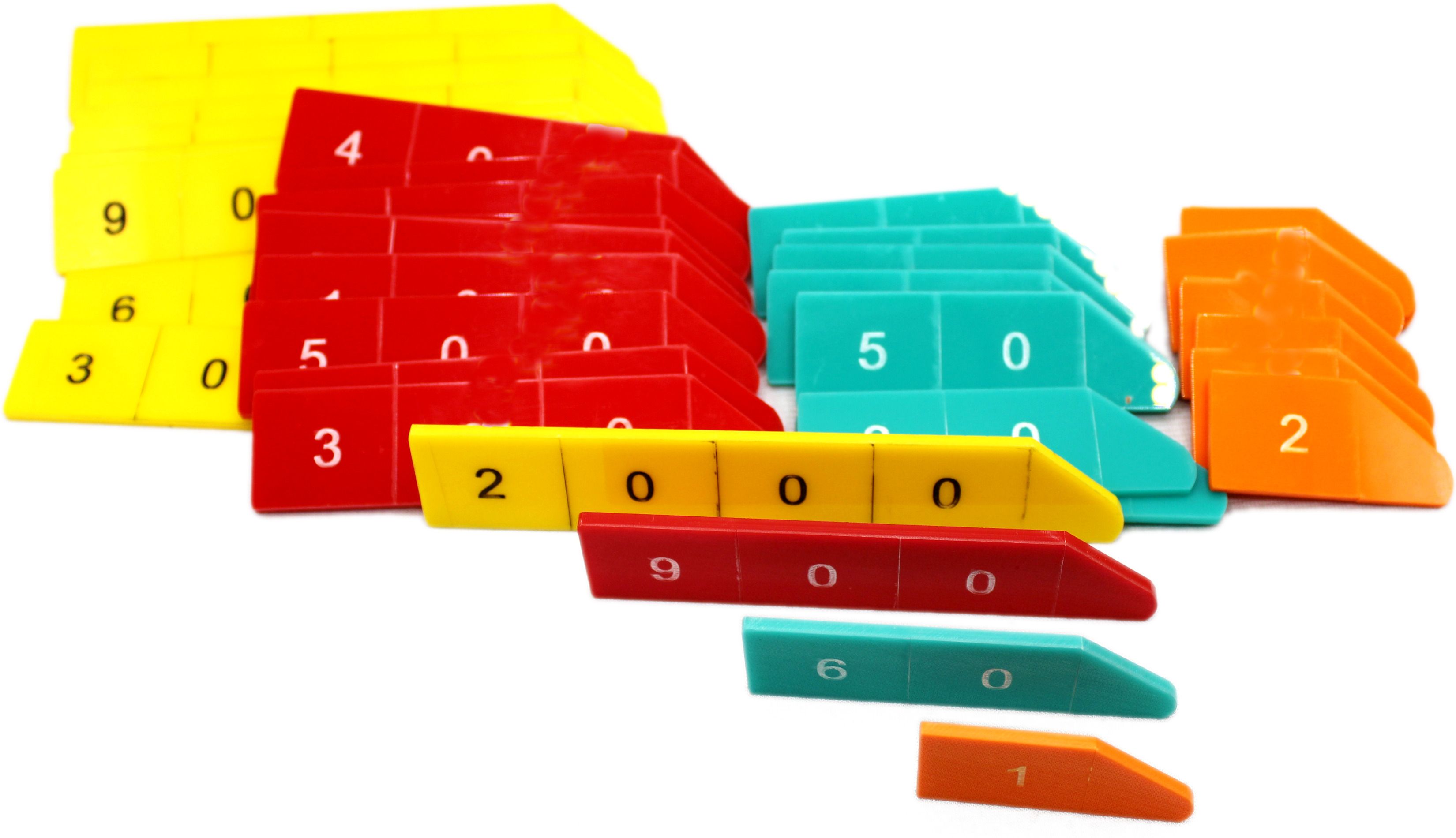 the labworld Place Value Mathematicss kit manipulatives learning resources for Kids to Learn Concept of Place Value Upto 4 Digits in Classroom or Home,Plastic-picture-10