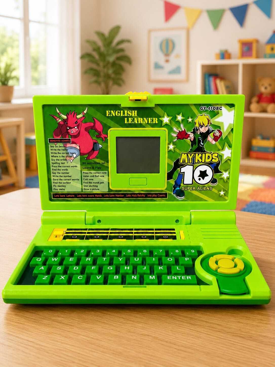 hornflow Educational Computer Laptop(IND*74) Toy for Kids-picture-42