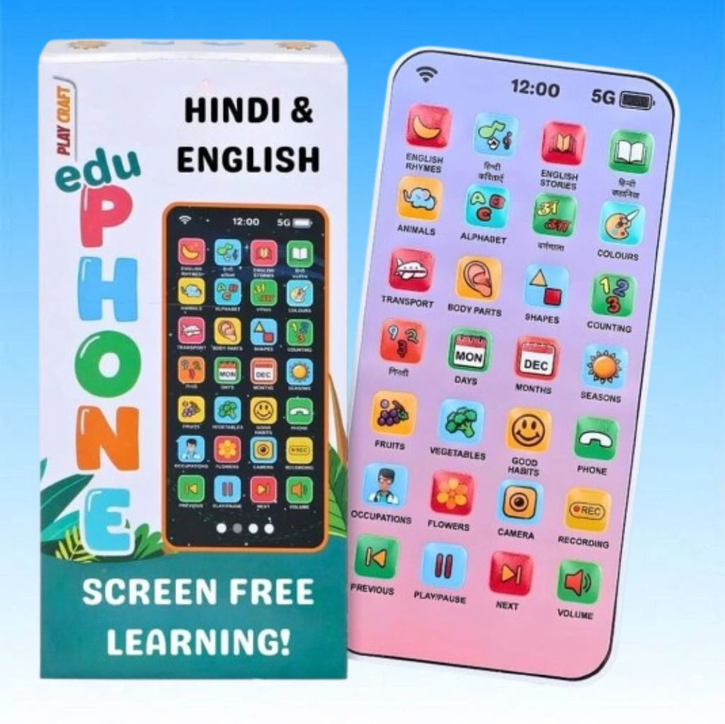 Educational Toy Phone for Early Learning Memory and Listening Skill Growth-image-2