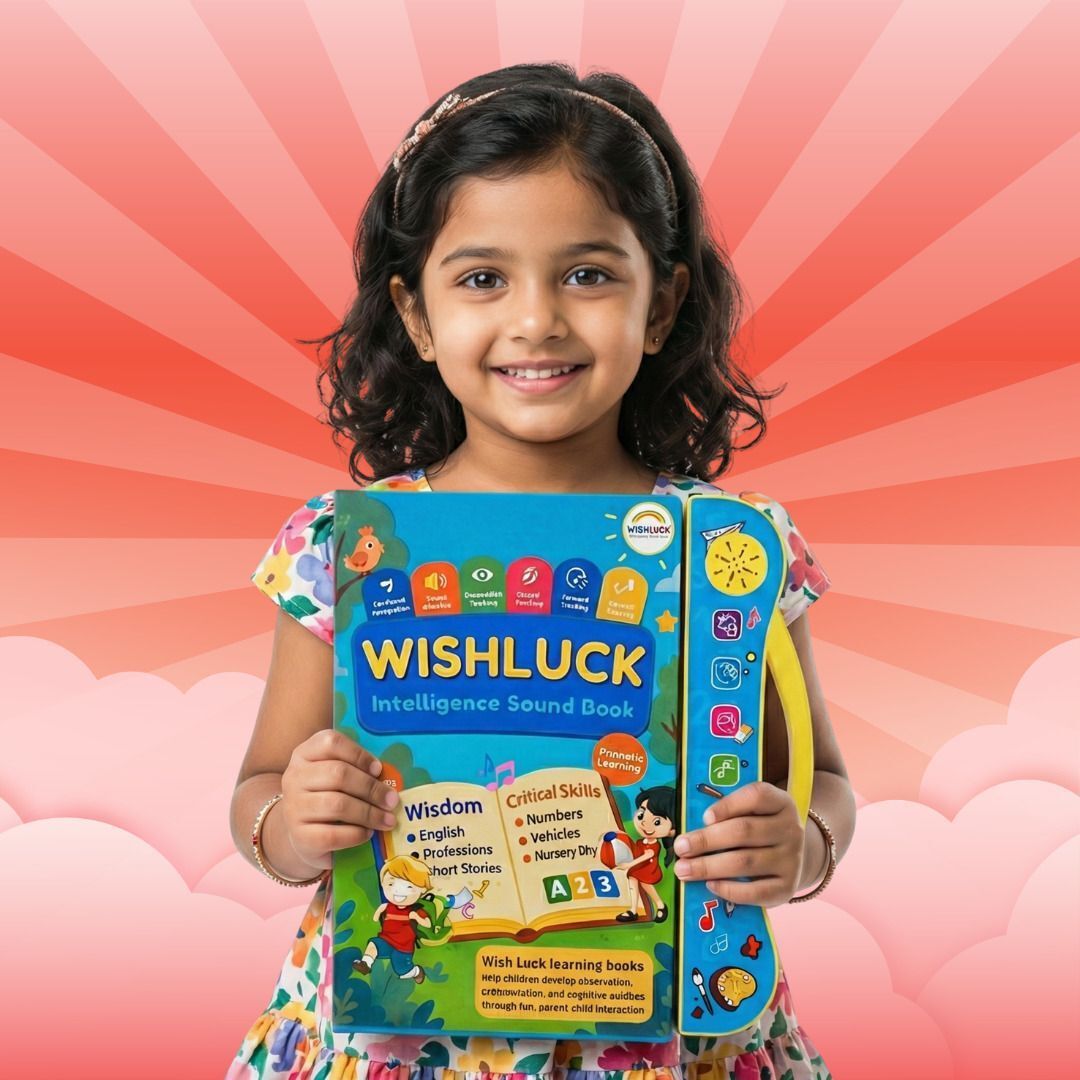 Intelligence Sound Book for Kids | ABC, Numbers, Rhymes Learning Toy-image-21