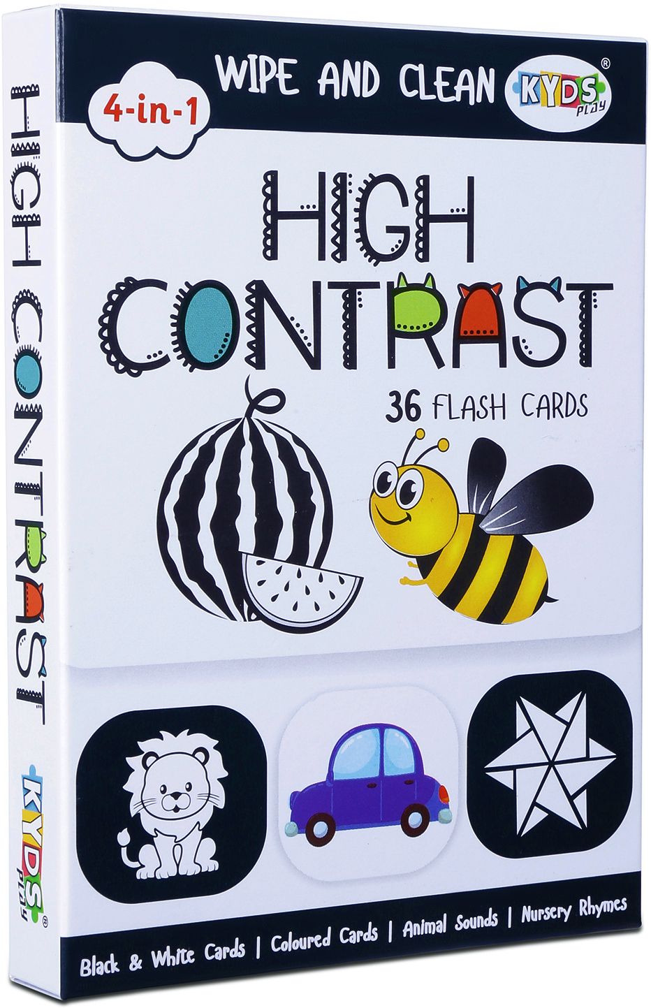 High Contrast Flash Cards