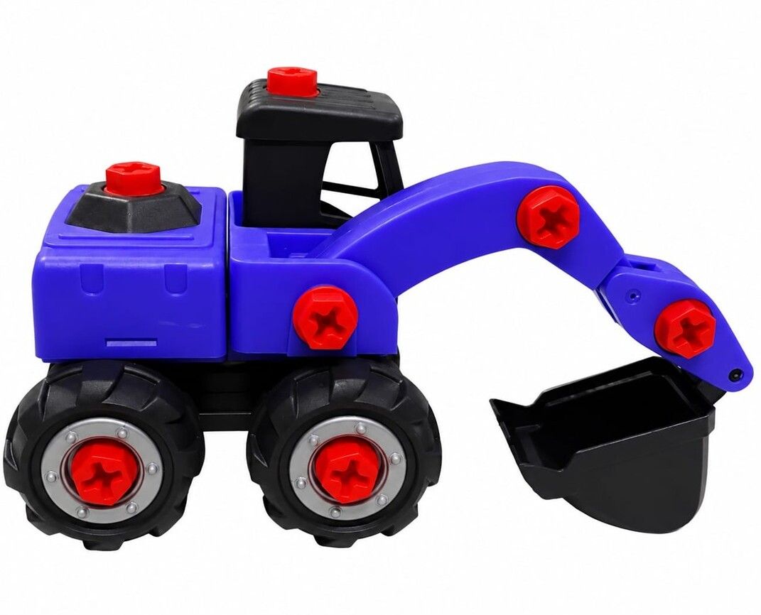 as happy zone DIY Take Apart Excavator Toy for Kids with Screwdriver-picture-12