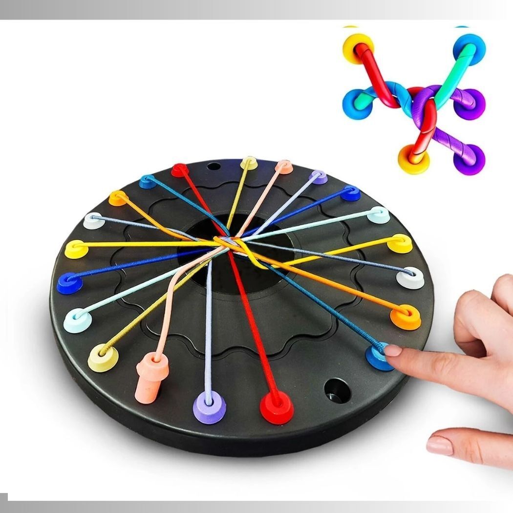 arkonnect Rope Untangling Puzzle Game Twisted Rope Brain Teaser for Kids & Adults-102-picture-16