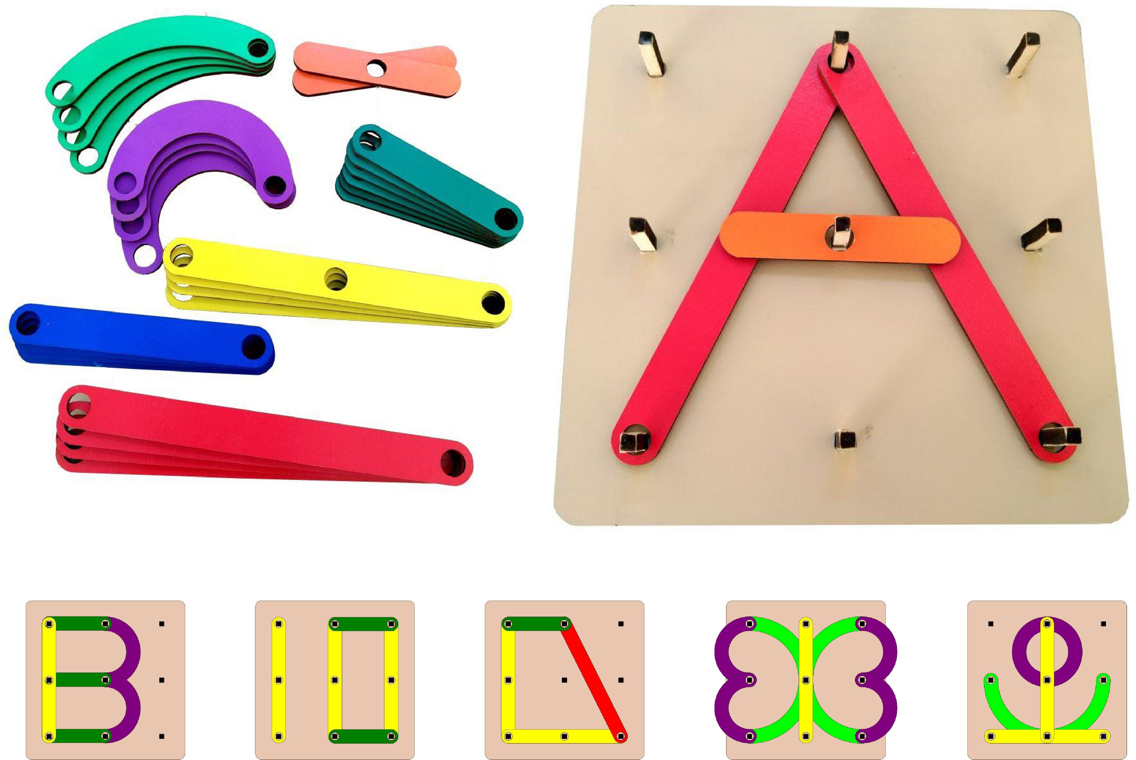 gyanotoy Wooden Alphanumeric Puzzle-picture-13