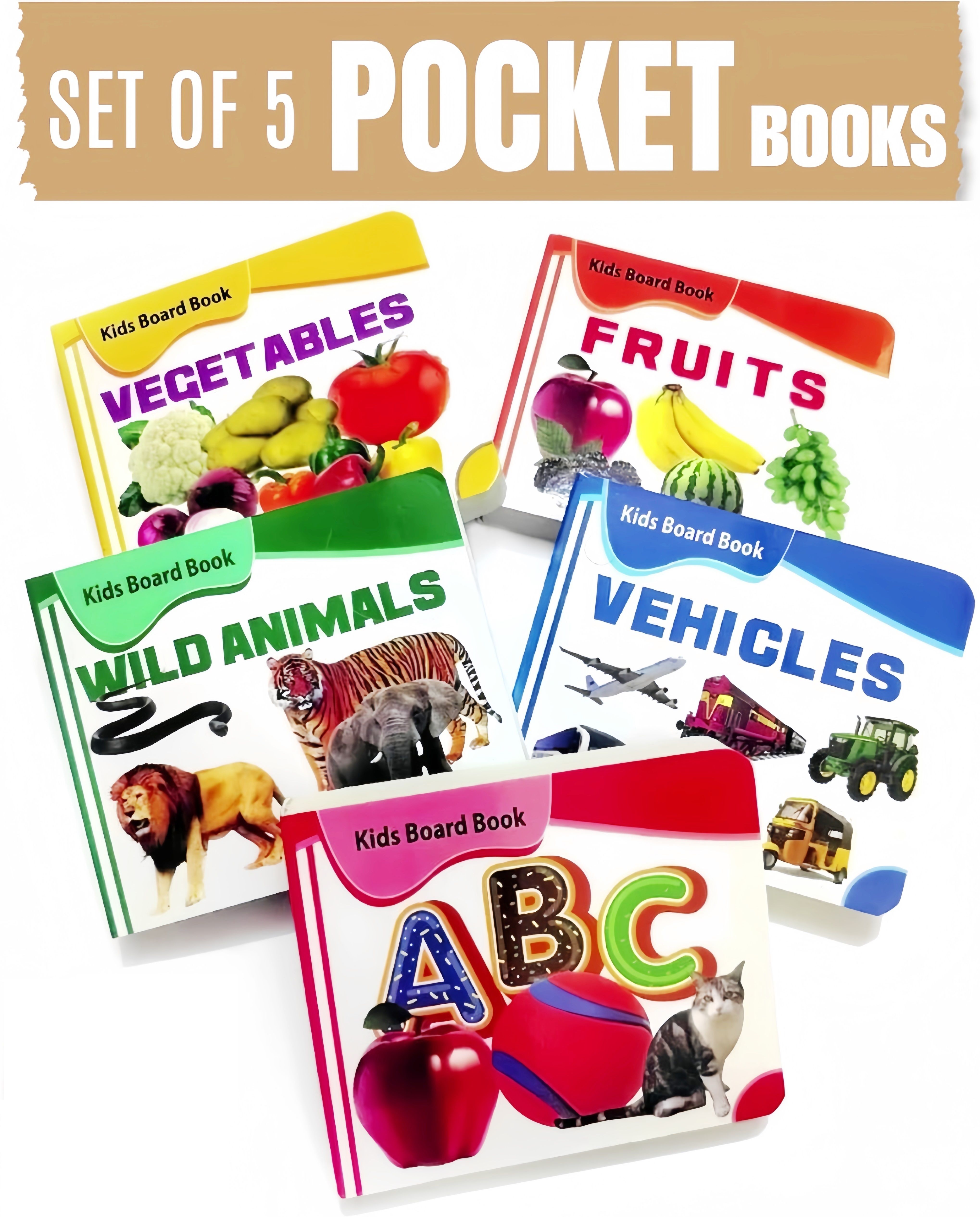 Early Educational Learning Kids Board Books Pre School Primary Baby Books 1+ .