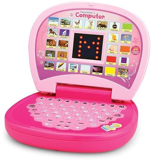 veryke Educational Learning Laptop Toy with LED Display and Musical Effects-picture-26