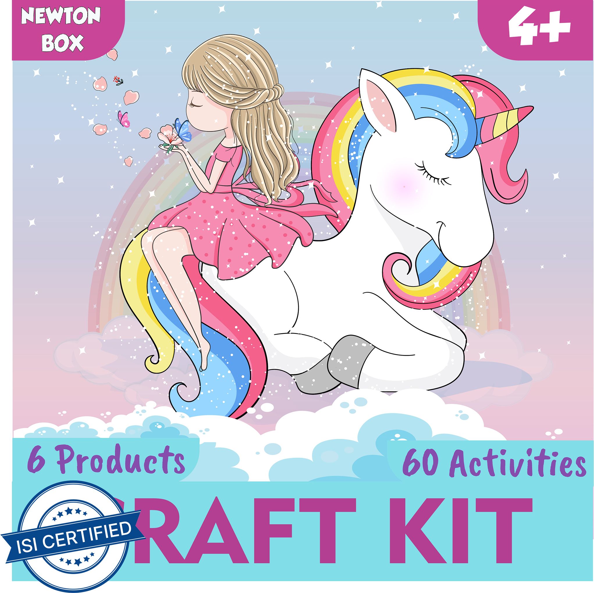 Princess Edition 6 in 1 DIY Kit | Theme DIY Craft Kit| 4 Years and Above