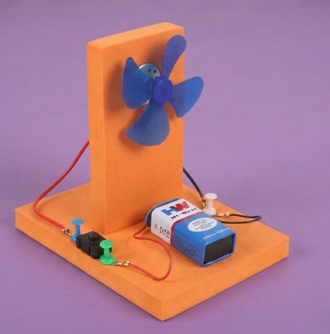 erhindia STEM Educational DIY Windmill Working Model Science Project School Kit-picture-23