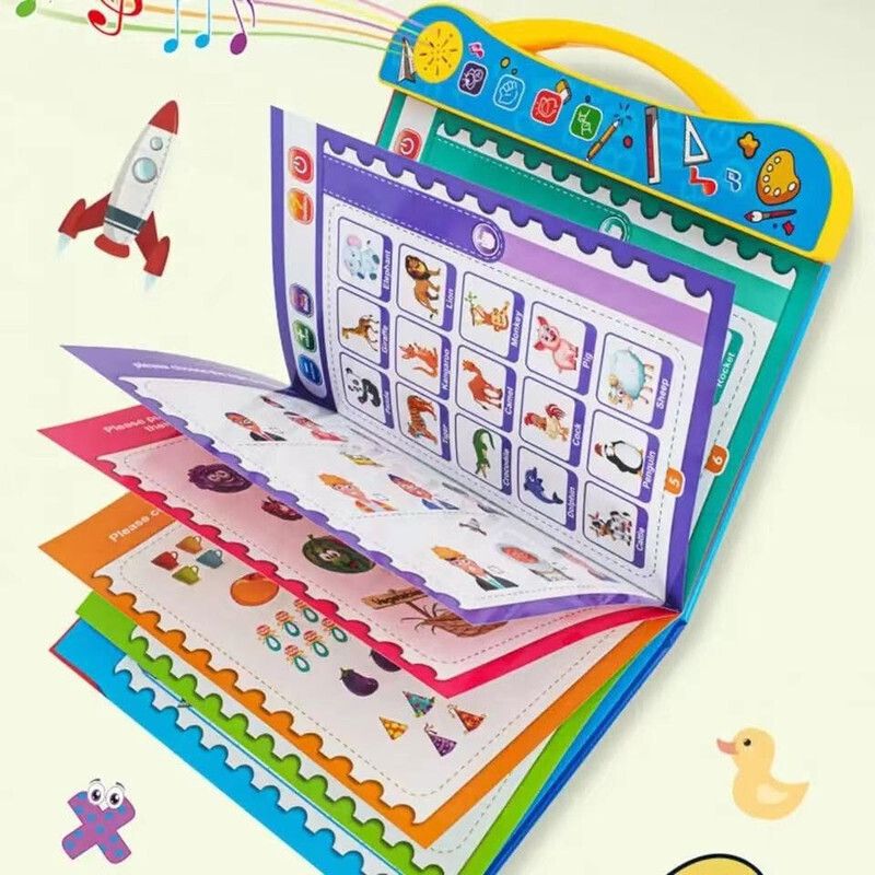 a.s.traders Learning Book With Sound, Educational Reading Book M27-picture-15