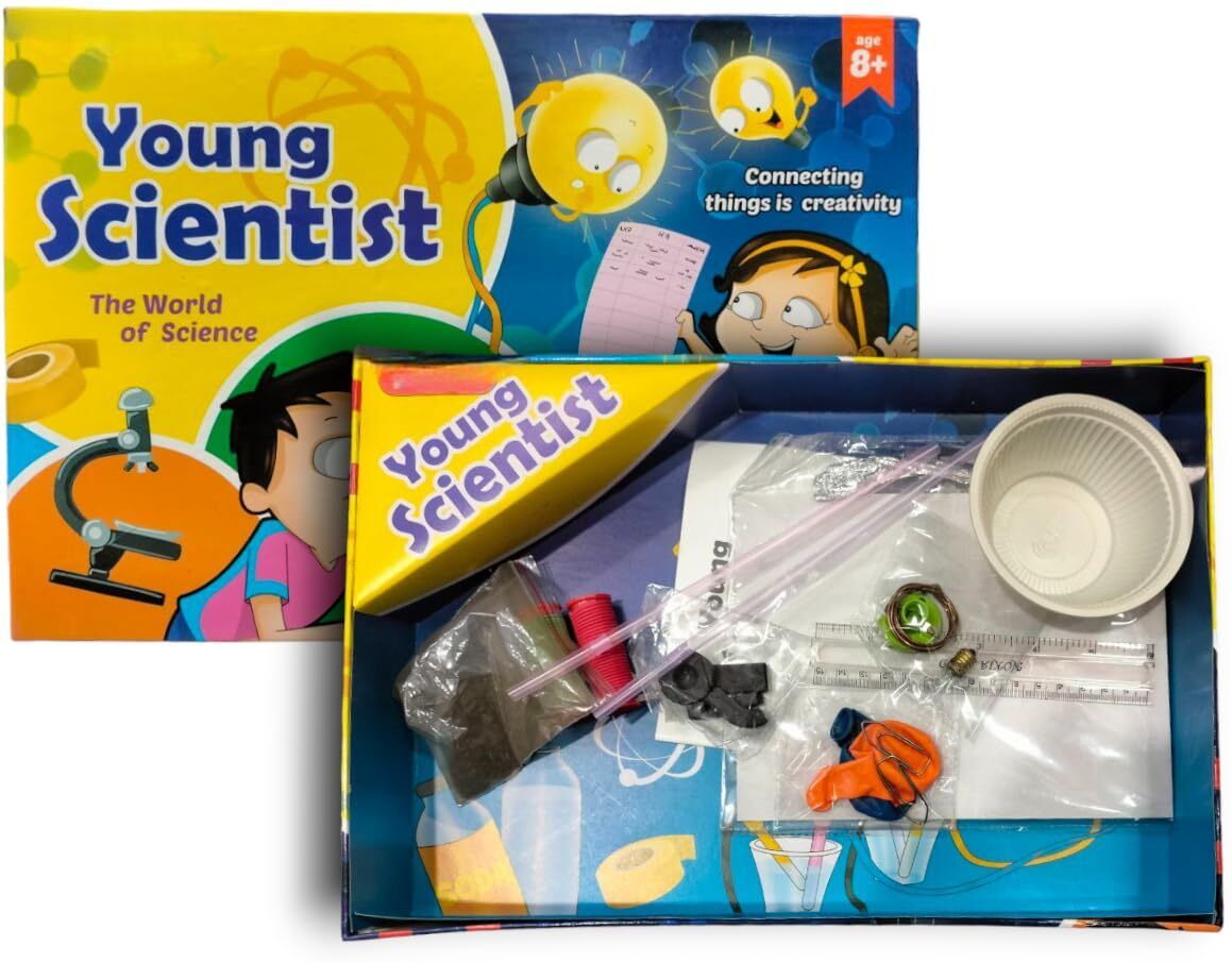 sarasi New Young Scientist Kit for Kids, Connecting Things is Creativing [Pack of: 1]-picture-15