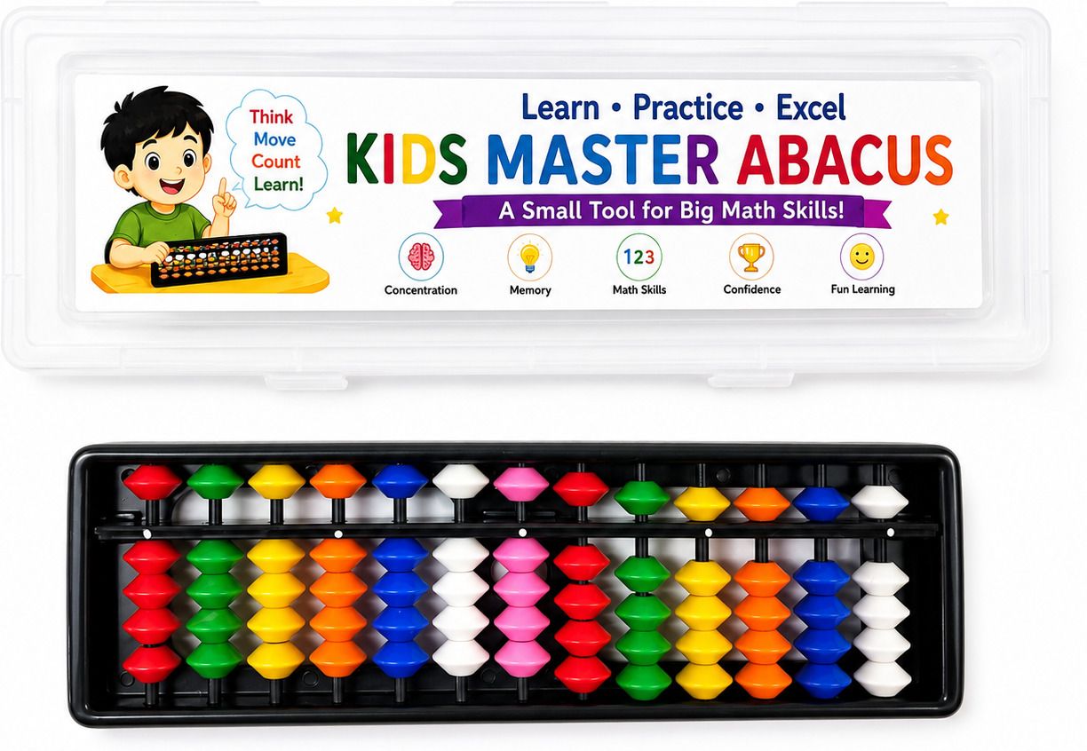 starbi 13 Rod Abacus Tool for Kids Multi-picture-33