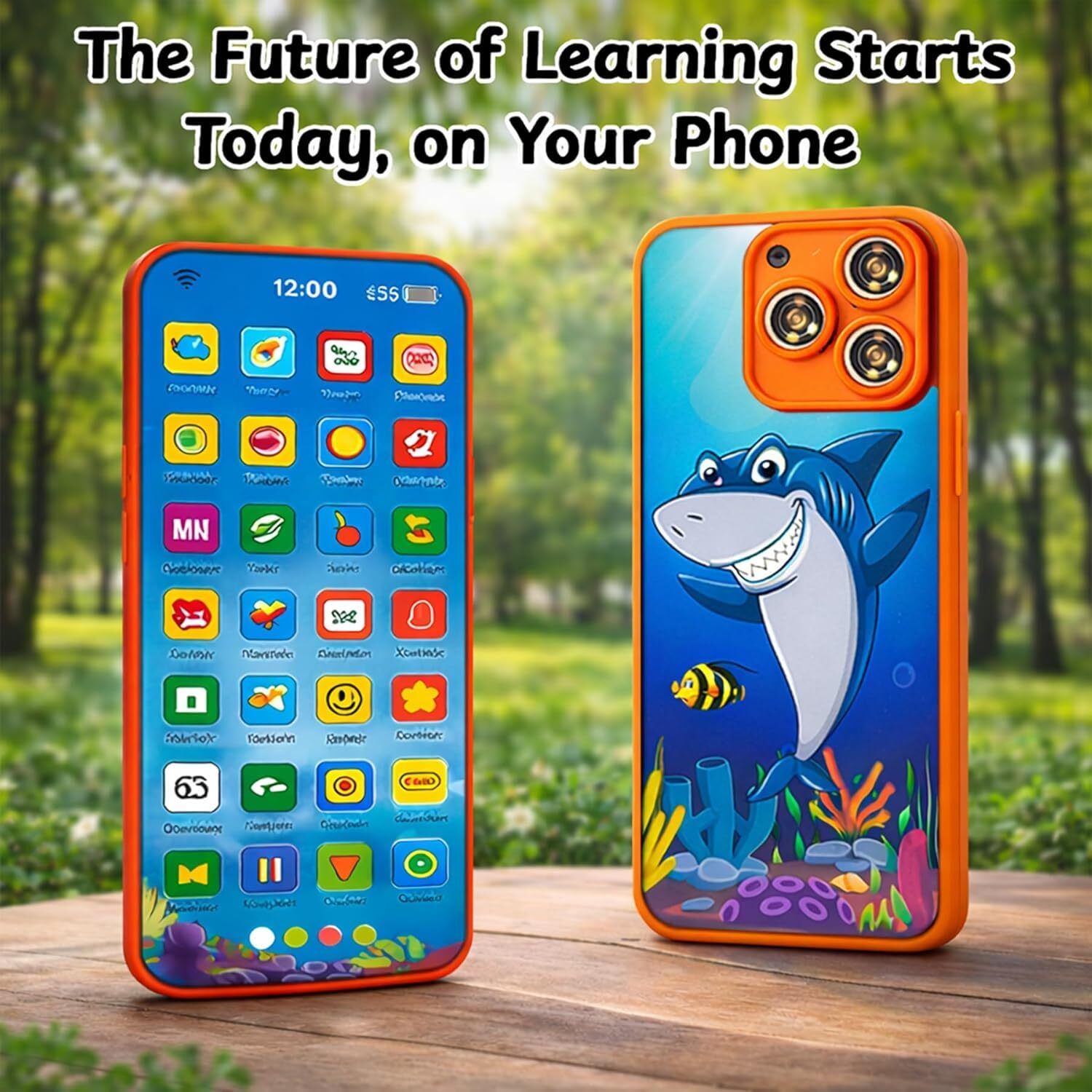 kc collection EduPHONE Educational Kids Phone - Learn Shapes, Colors, Habits & Stories-picture-36