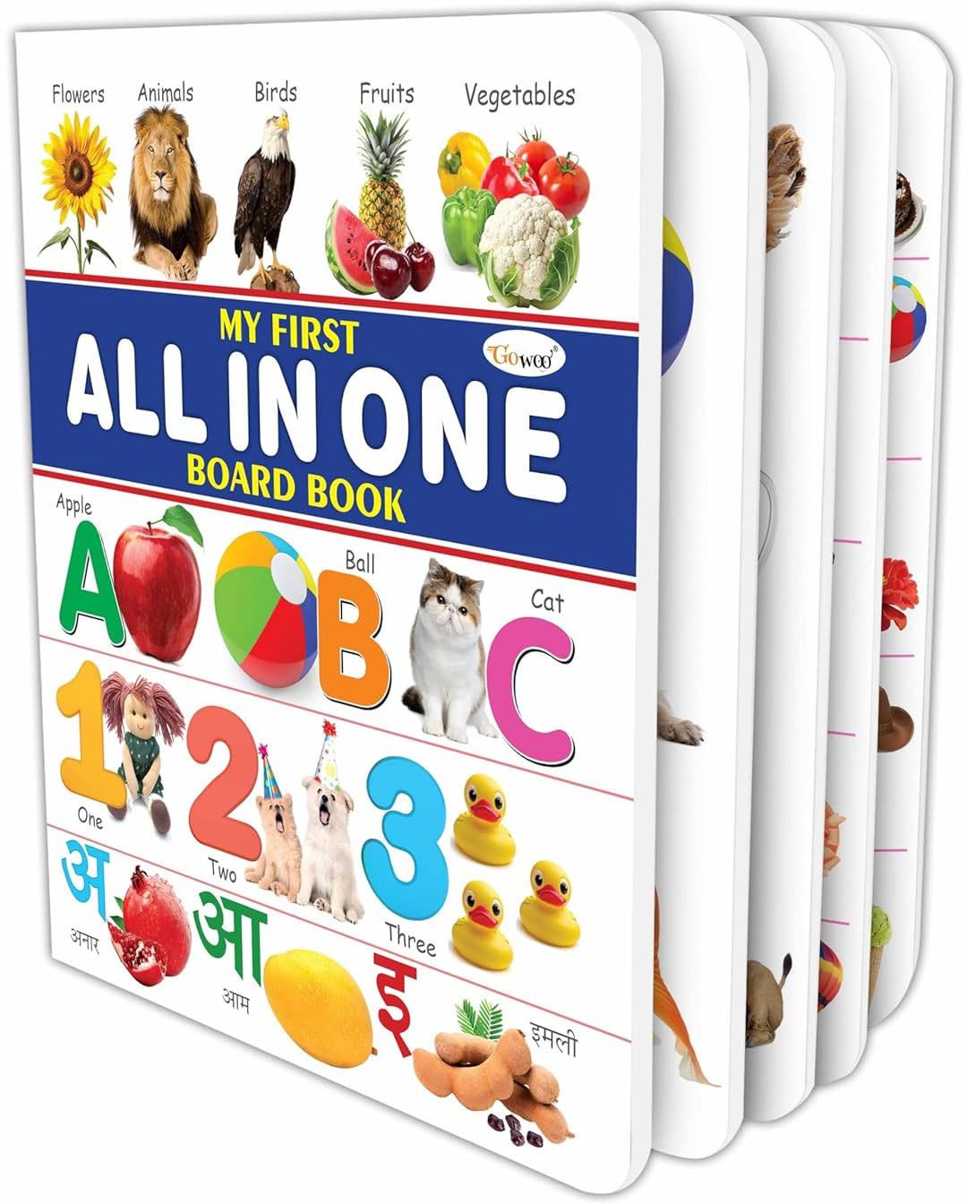 gamloid 2025 New All in One Board Book for Children Learning & Educational Toy for Kids-picture-29