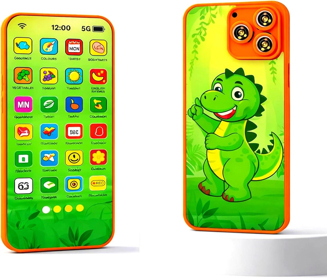 btop Kids Educational Toy Phone with 28 Functions, Camera, Recording & Rhymes-picture-15