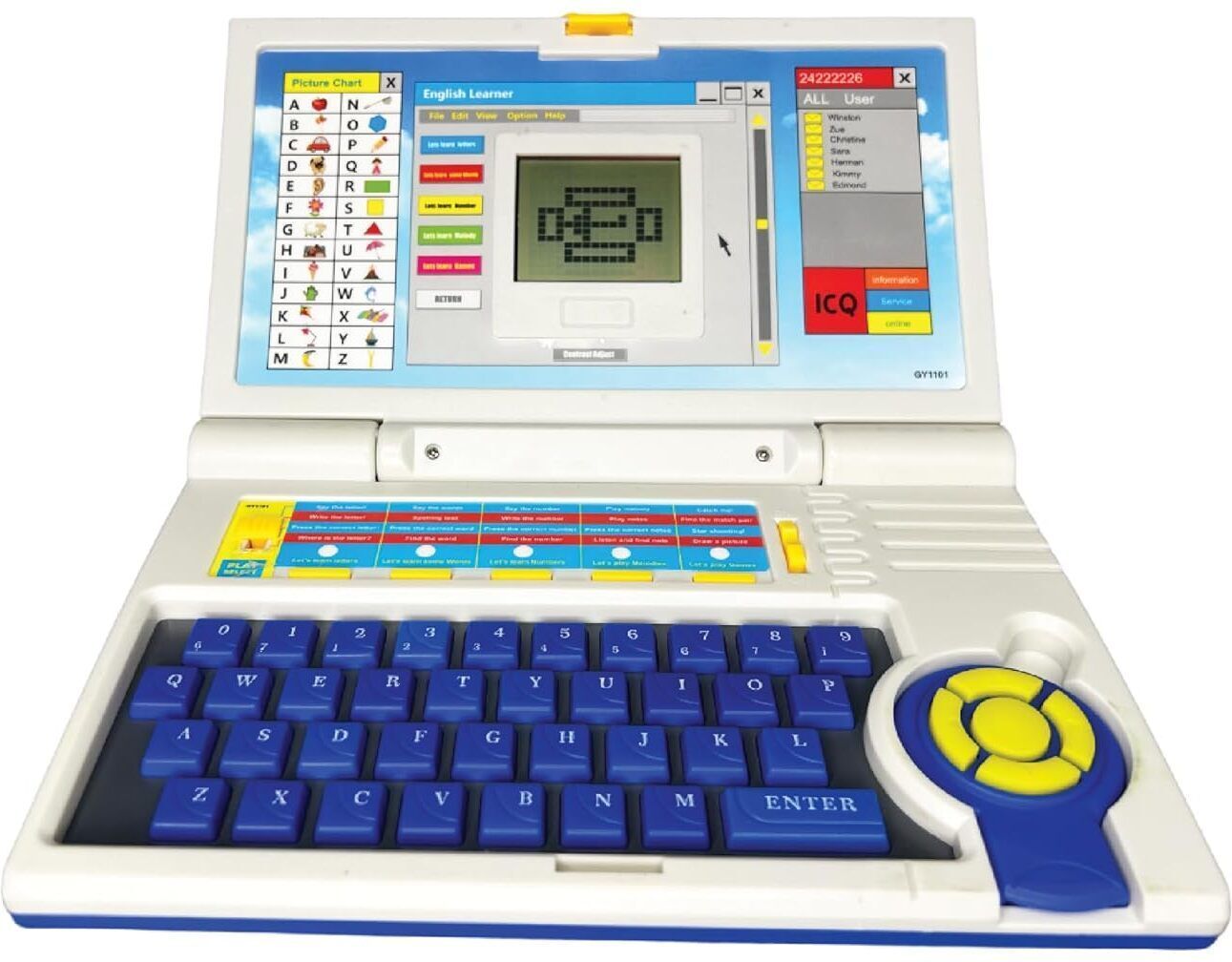 snish signature Laptop 20 Fun Activity Learning Machine, Now Learn Letter, Words-picture-34