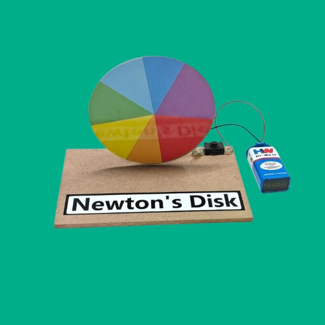 Newton Disc Working Model – School Kids Science Project Kit for Fun Experiment-image-6